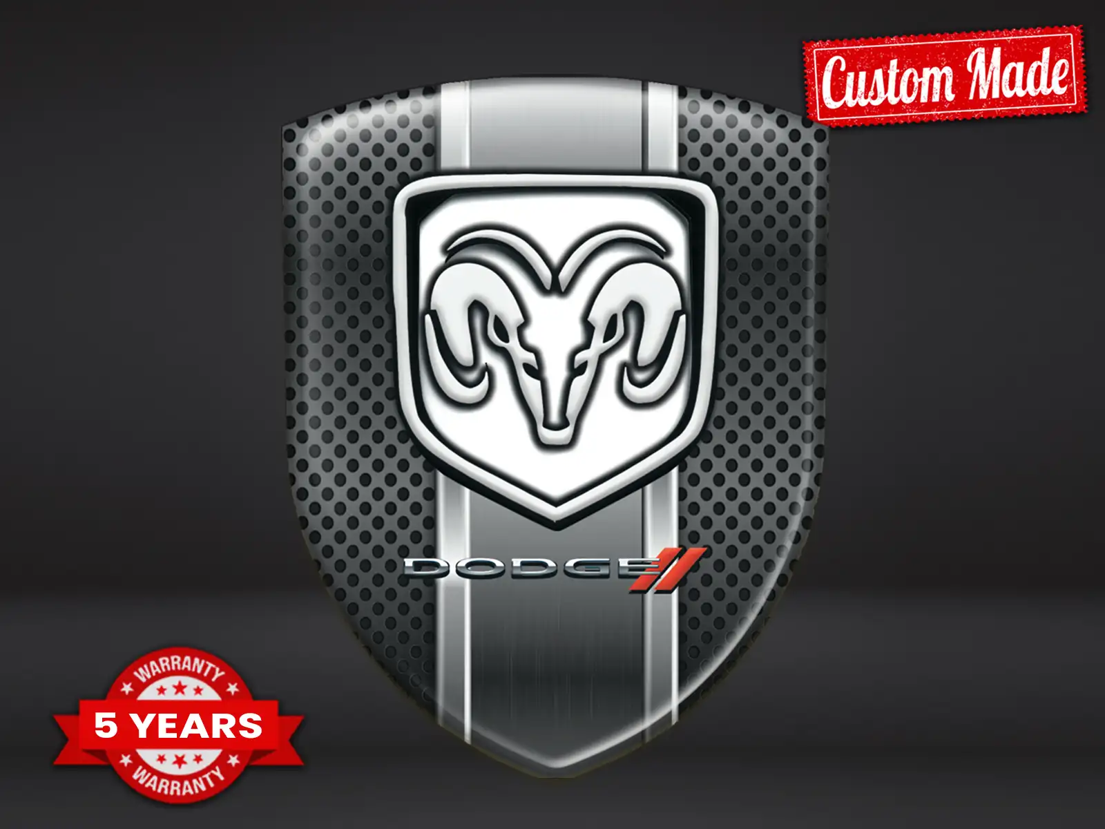 Dodge Adesivi Aziendali Personalizzati Pro Max Resistenti